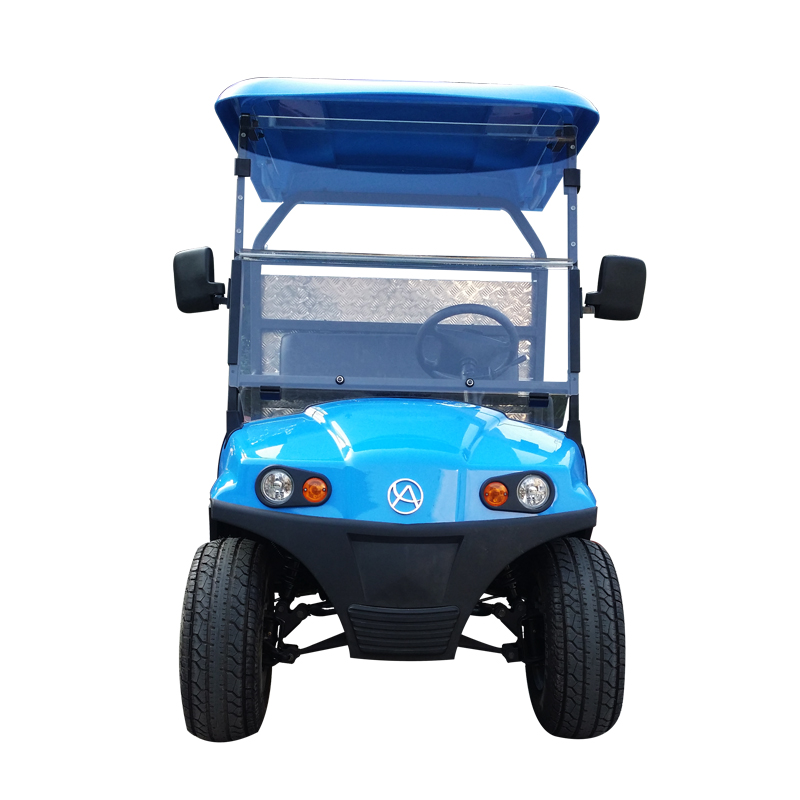 藍(lán)色2座電動(dòng)貨車1